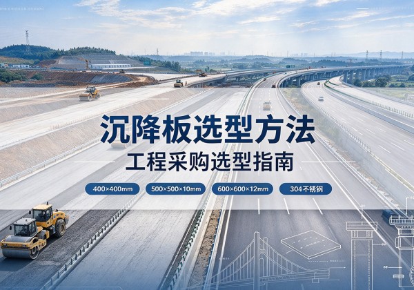 神农架林区沉降板选择方法