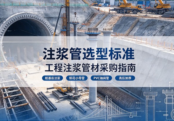 神农架林区注浆管选型标准