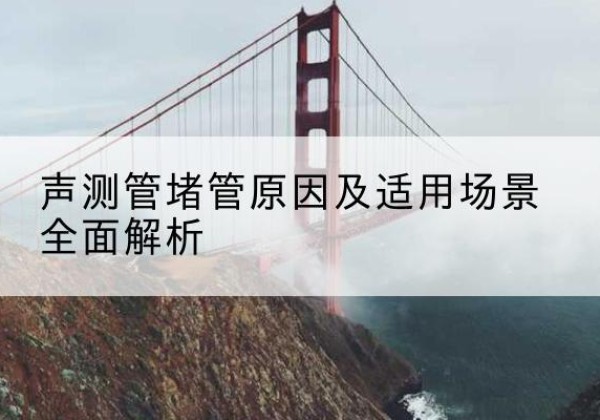 神农架林区声测管堵管的主要原因有哪些？-声测管堵管原因及适用场景全面解析